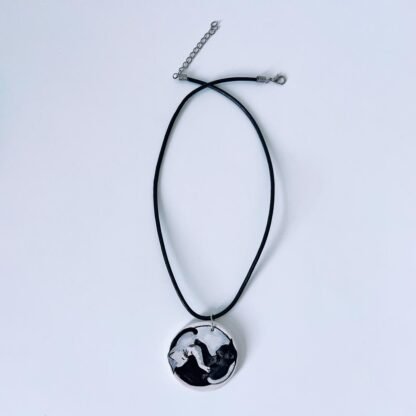 Collar de cerámica Yin yang cats - Imagen 6